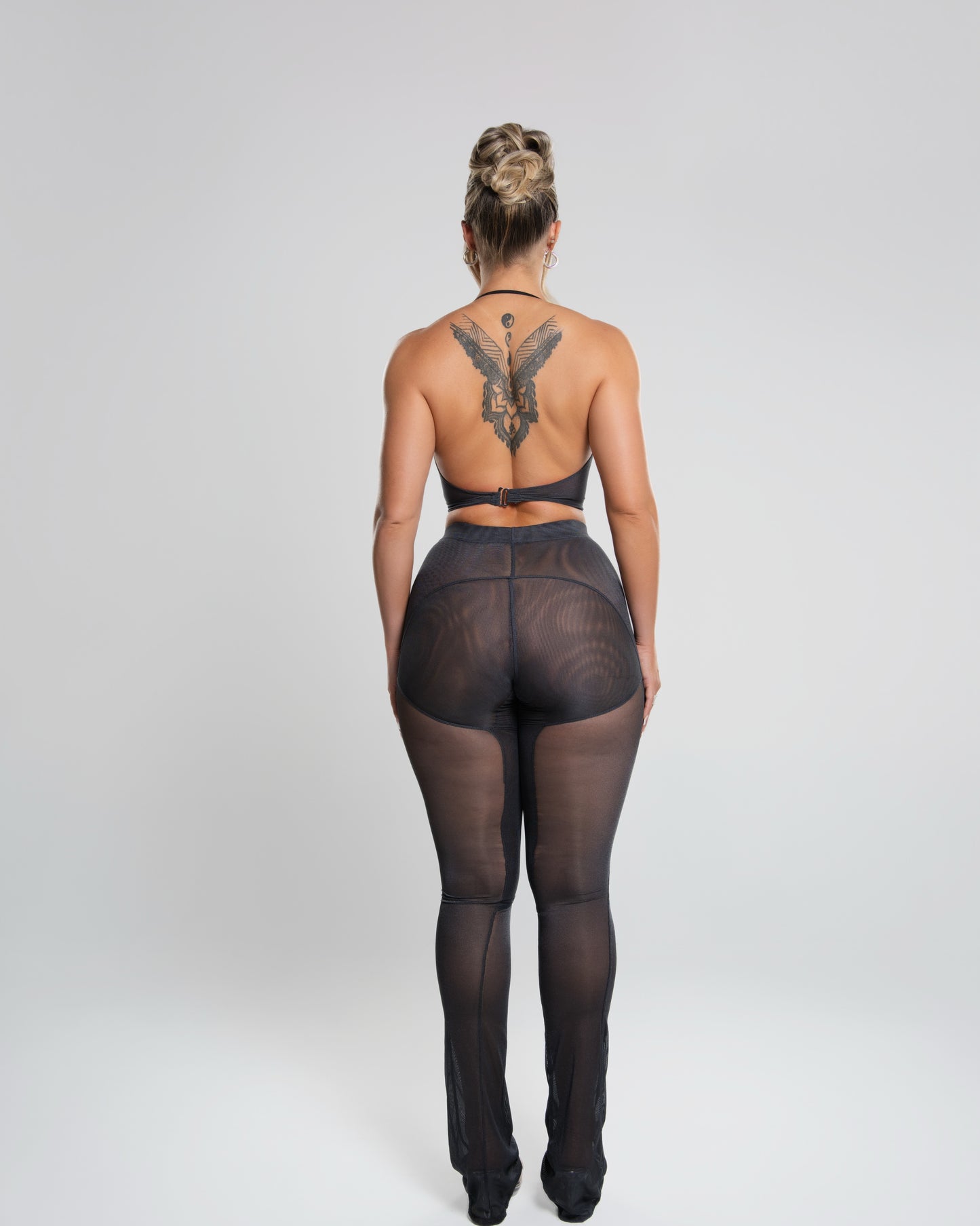 2 Piece Pants Set -Charcoal